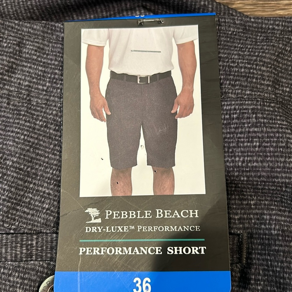 Pebble Beach Men’s Performance Golf Shorts